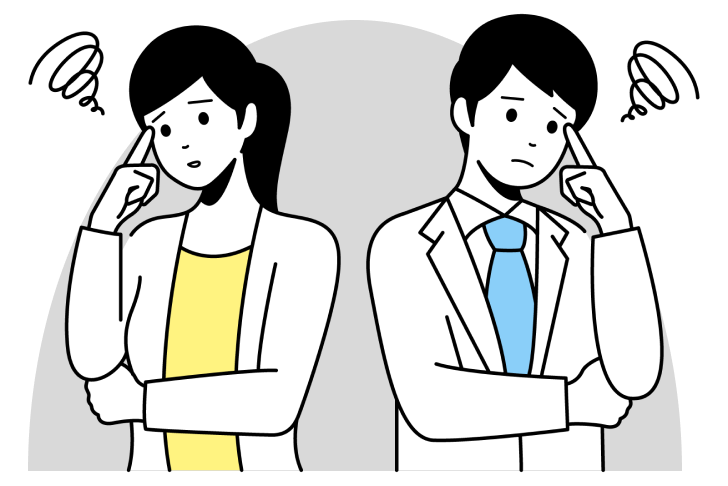 離婚・婚姻に悩む男女